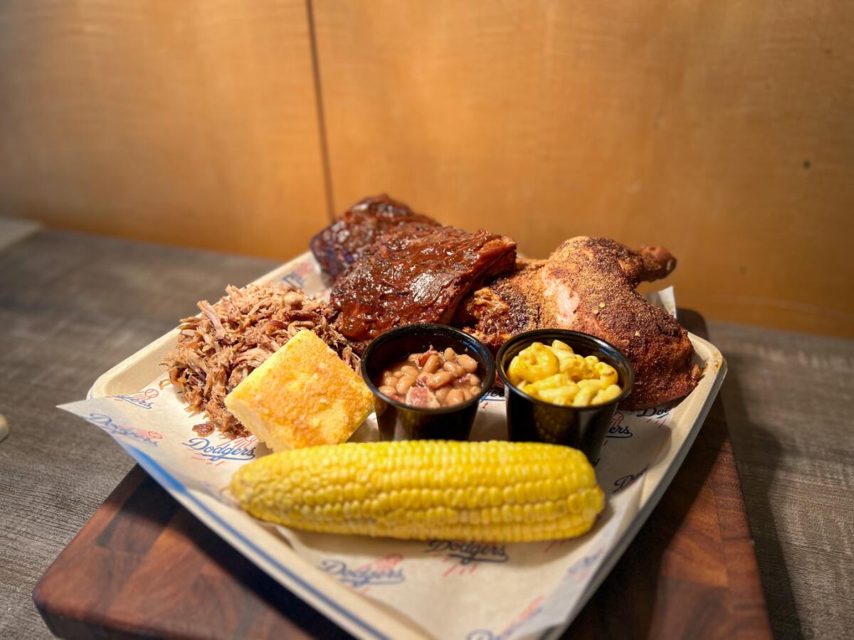 The New BBQ Platter is shown.