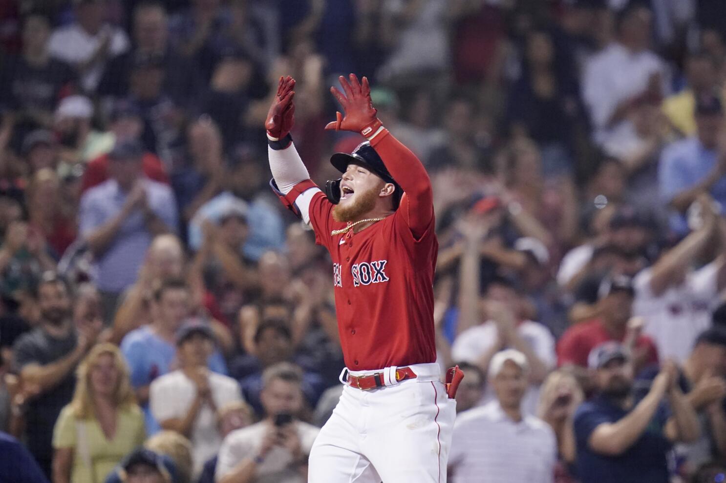Red Sox rally late for 2nd straight game, beat Blue Jays 5-4 - The San  Diego Union-Tribune