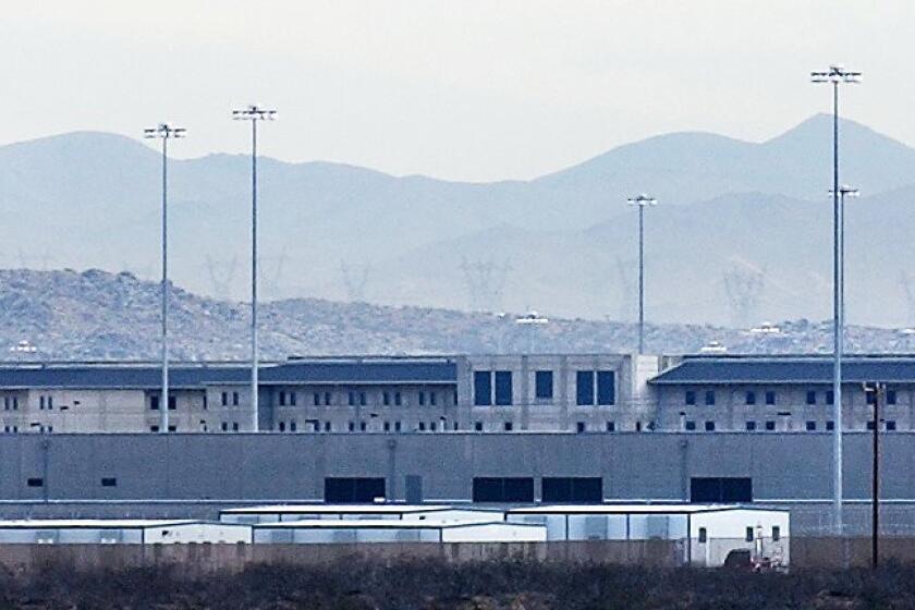 The federal correctional complex in Victorville.