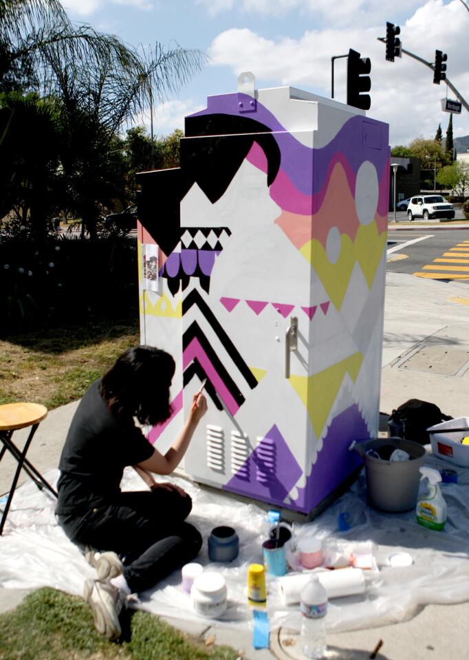Photo Gallery: Additional area utility boxes decorated by local artists