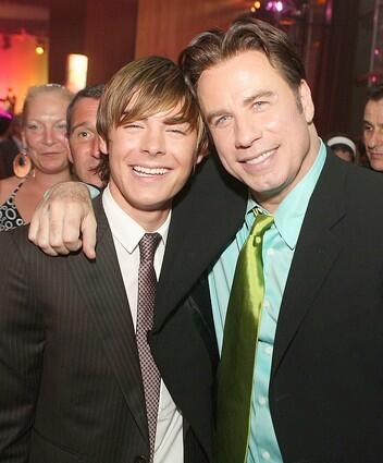 Zac Efron and John Travolta