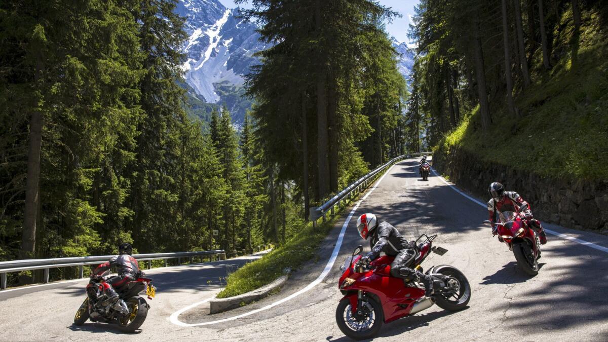 You can take a two-wheel or four-wheel trip that crisscrosses the Alps, navigating such passes as the Stelvio in Italy.