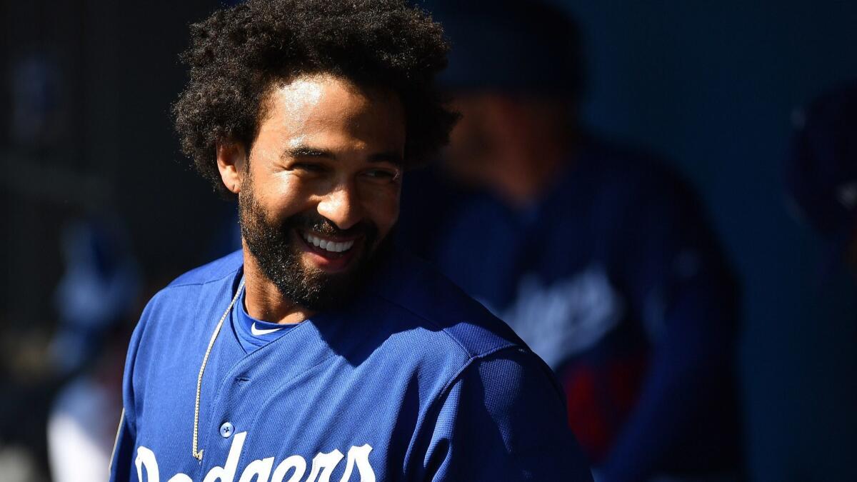 The Dodgers reacquired outfielder Matt Kemp in an offseason trade with the Atlanta Braves.
