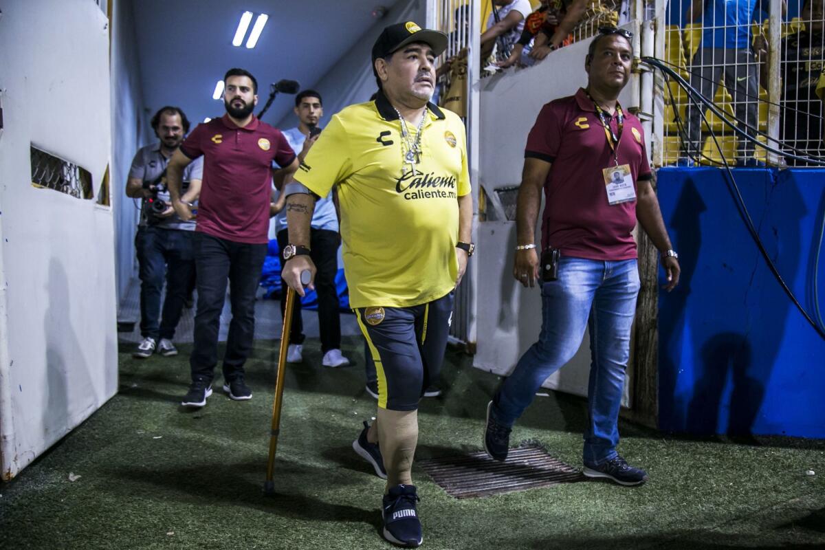 Argentine Diego Armando Maradona 