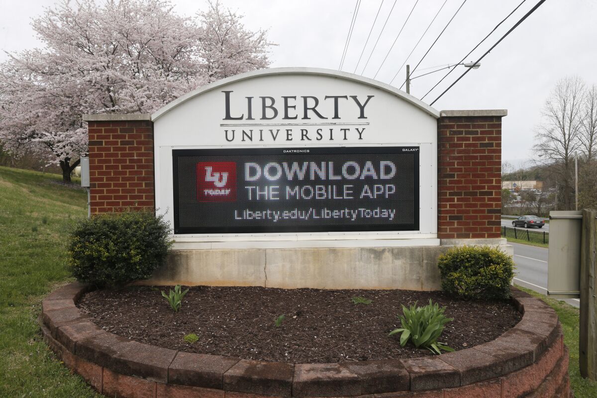 Virus Outbreak Liberty University