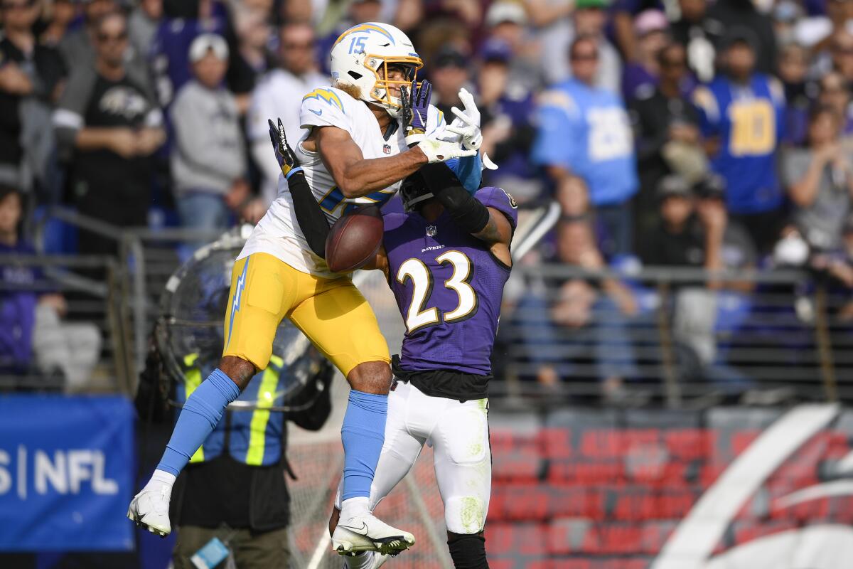 Chargers hope to learn from 34-6 loss to Baltimore Ravens - Los Angeles  Times