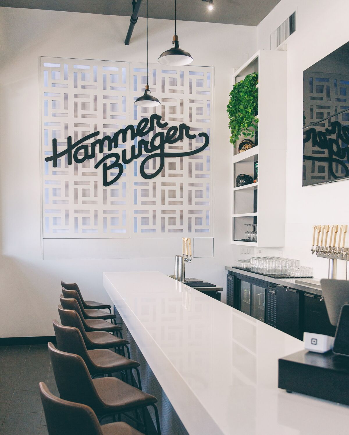 Hammer Burger’s first brick-and-mortar location opens in downtown Santa Ana on May 5.