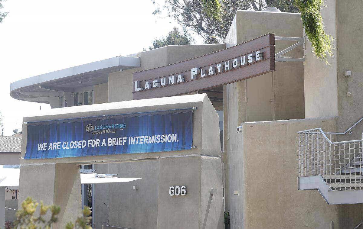 Laguna Playhouse will put on its 99th gala virtually on Saturday. The 100th birthday of the playhouse is in October.