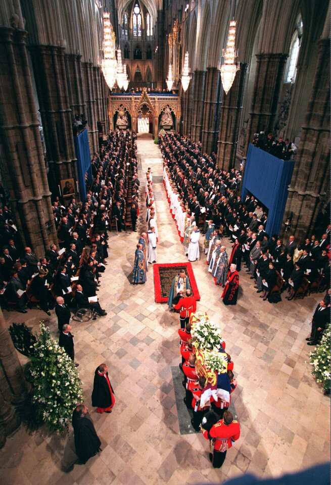 Unforgettable on TV: Princess Diana's funeral
