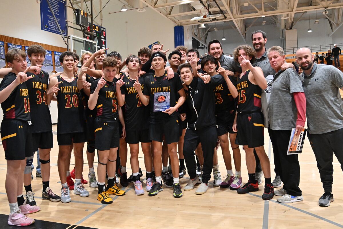 Torrey Pines basketball team wins West Hills tourney Del Mar Times