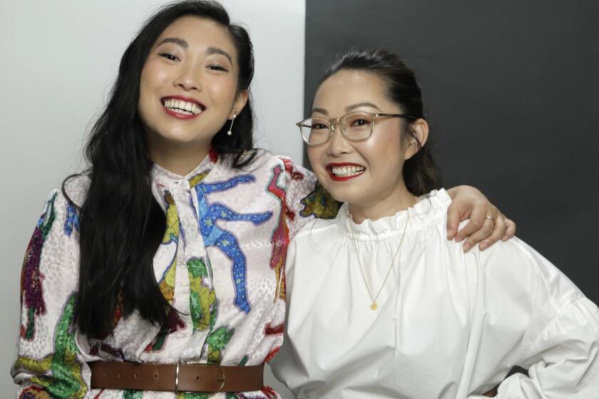 LOS ANGELES, CA -- JUNE 26, 2019: Awkwafina stars in "The Farewell" based on director Lulu Wang's own experience about an American woman (Awkwafina) who joins a family trip to China to visit her beloved grandmother. (Myung J. Chun / Los Angeles Times)