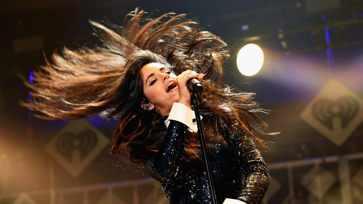 "Señorita" singer Camila Cabello received three 2019 Latin Grammy nominations Tuesday.
