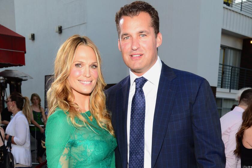 Molly Sims and husband Scott Stuber are expecting their second child.