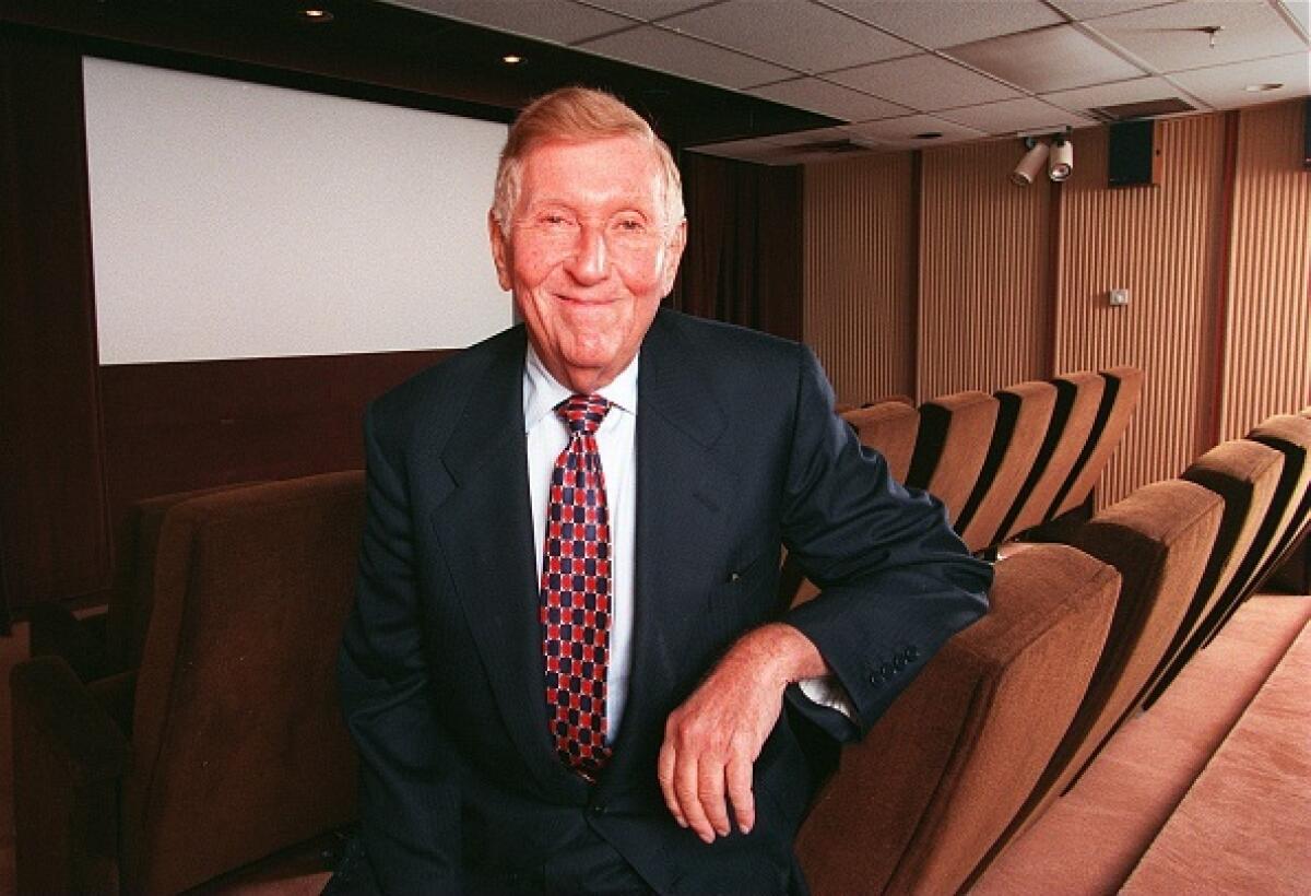 Sumner Redstone at home in June 2005