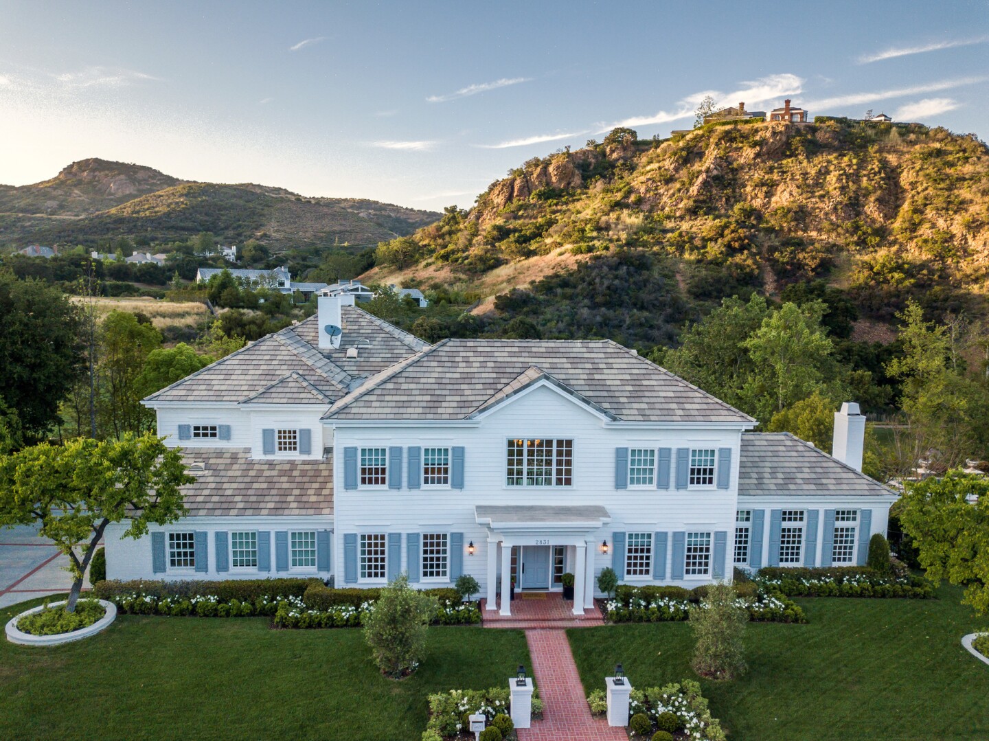 joshua morrow's home in lake sherwood, california