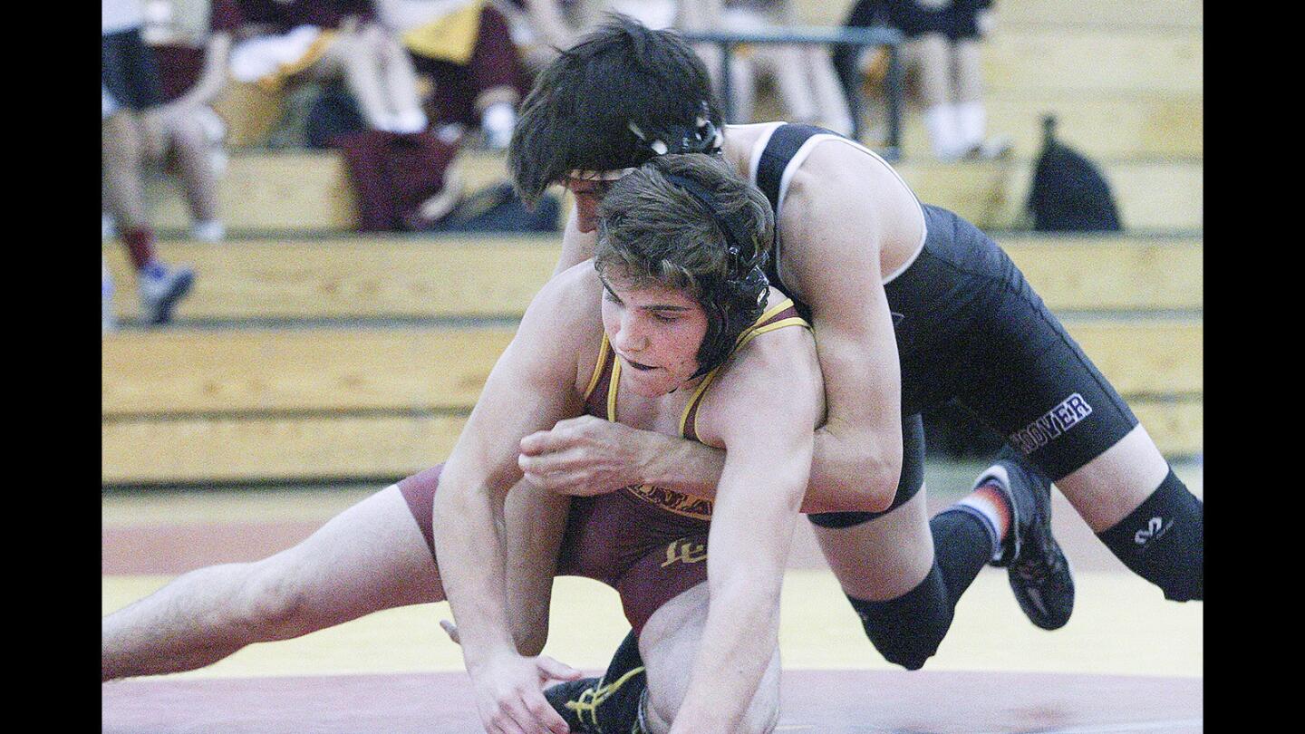 Photo Gallery: Rio Hondo League wrestling, Hoover beats La Cañada for first time