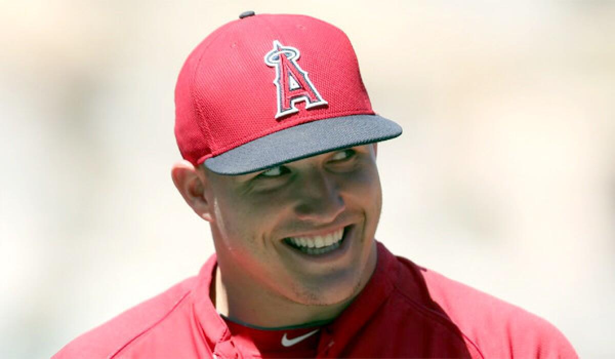 Center fielder Mike Trout says he's excited to check out Wrigley Field, home of the Chicago Cubs, as the Angels gear up for a two-game series in the Windy City.
