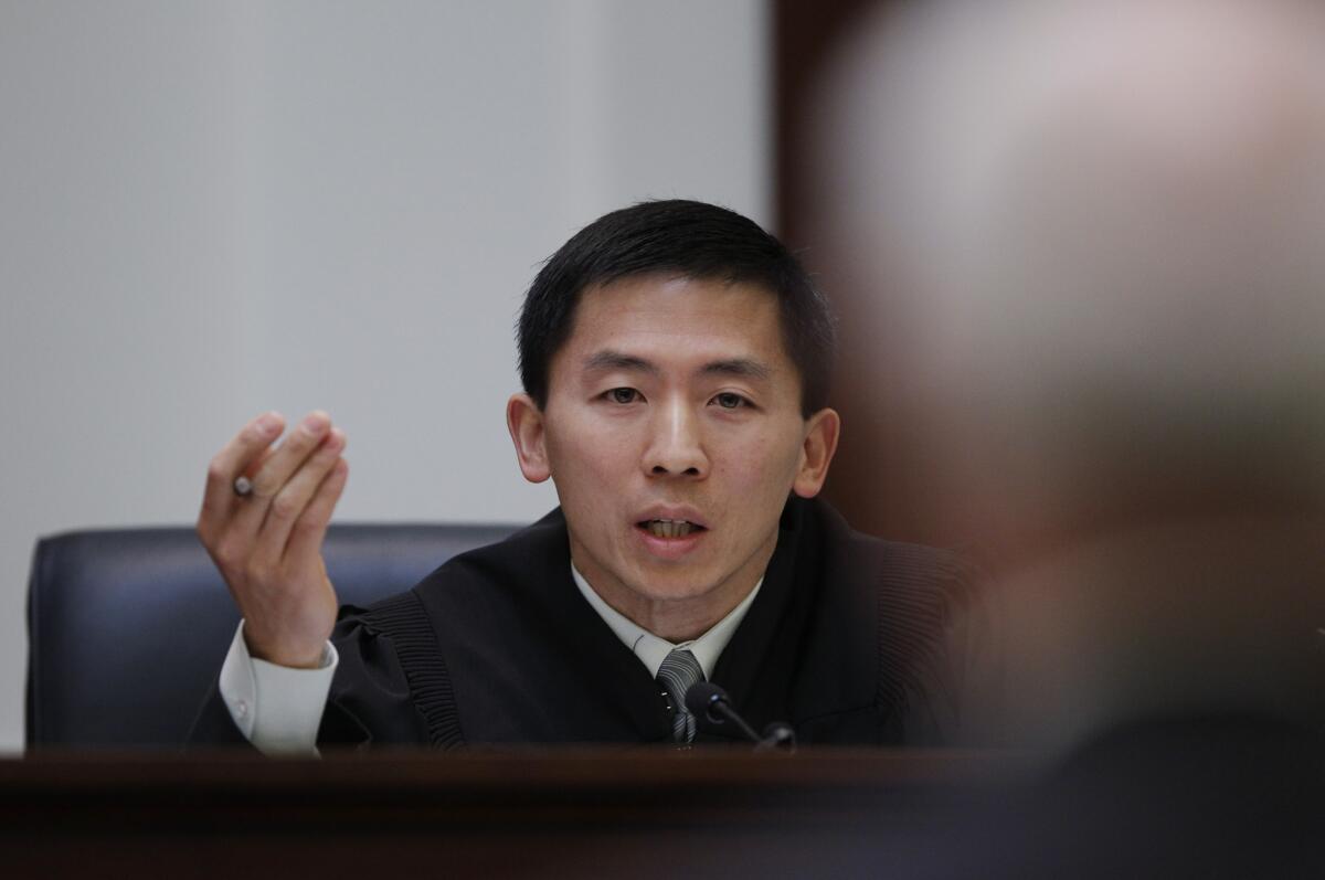 California Supreme Court Justice Goodwin Liu, seen here in 2012, wrote for the court on the decision regarding the disclosure of details involving abuses in government-run housing for the mentally ill and developmentally disabled.