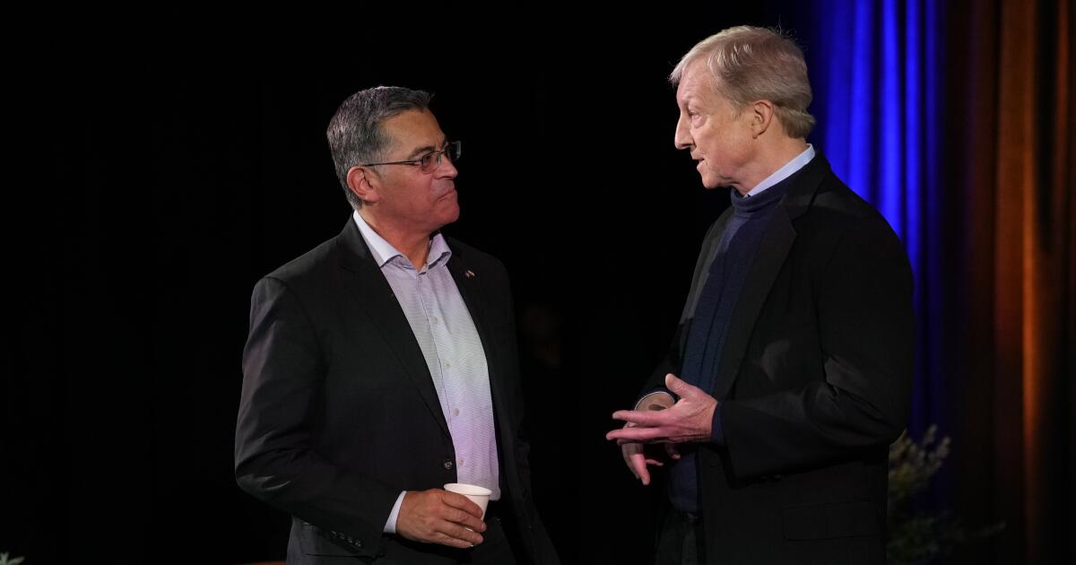 Alors que la lutte s’intensifiait, la campagne de Steyer affirme que les partisans de Becerra n’ont pas exercé de représailles