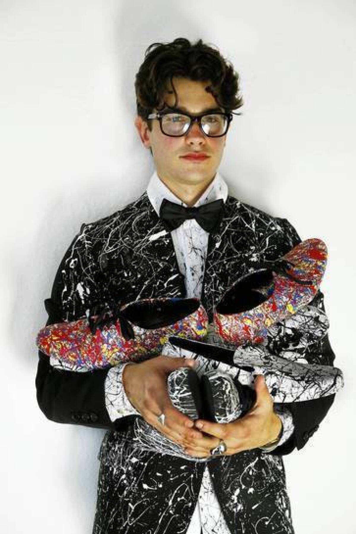 Cameron Helm is a walking billboard for his distinctive style.