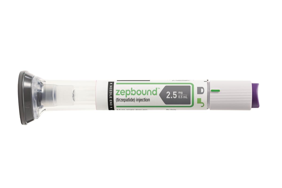An image of Zepbound, a new version of the popular diabetes treatment Mounjaro that can be sold for weight loss