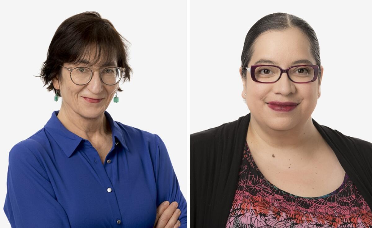 Nancy Rivera Brooks and Iliana Limón Romero