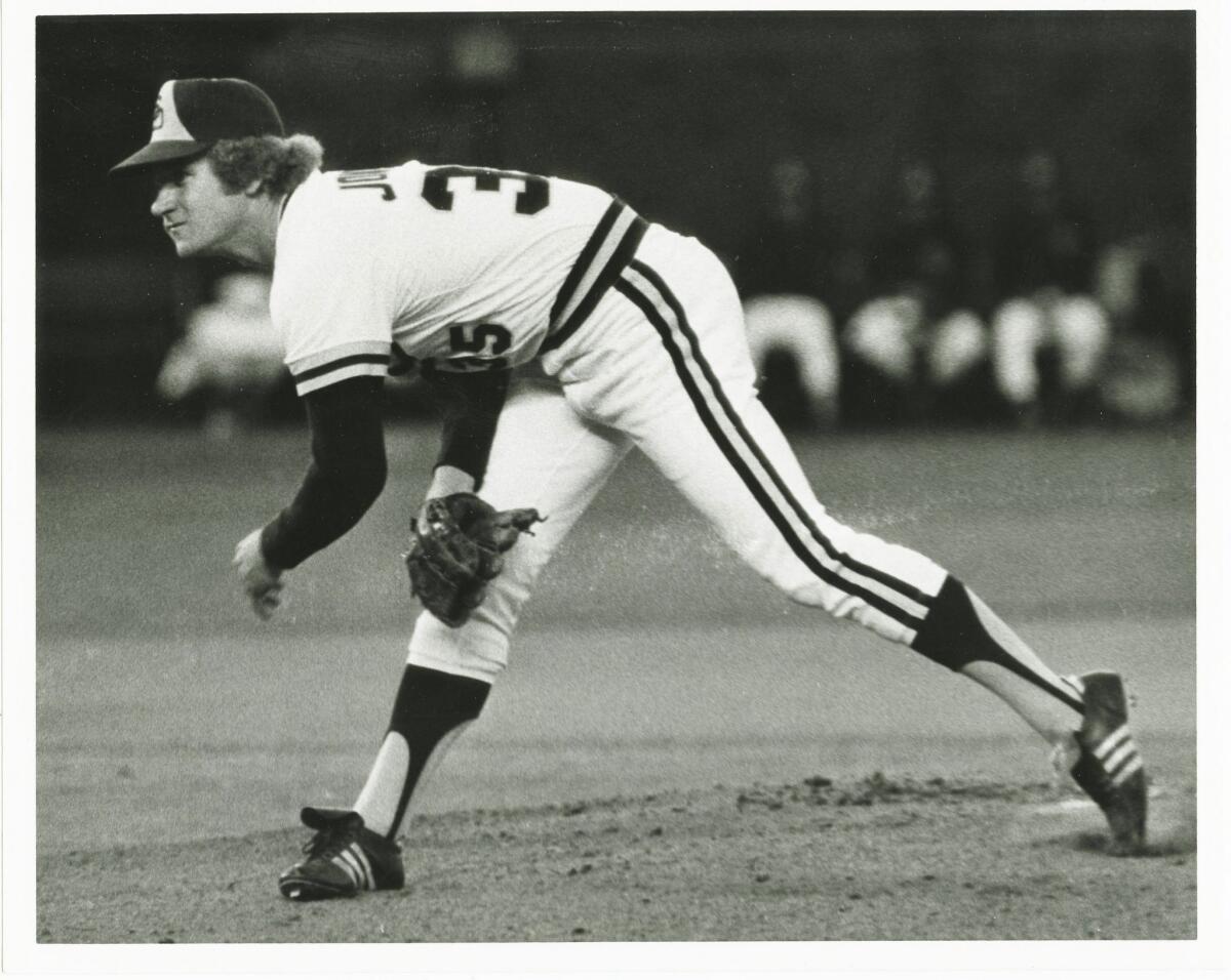 Padres left-hander Randy Jones was known for working quickly and effectively. He won the Cy Young Award in 1976.