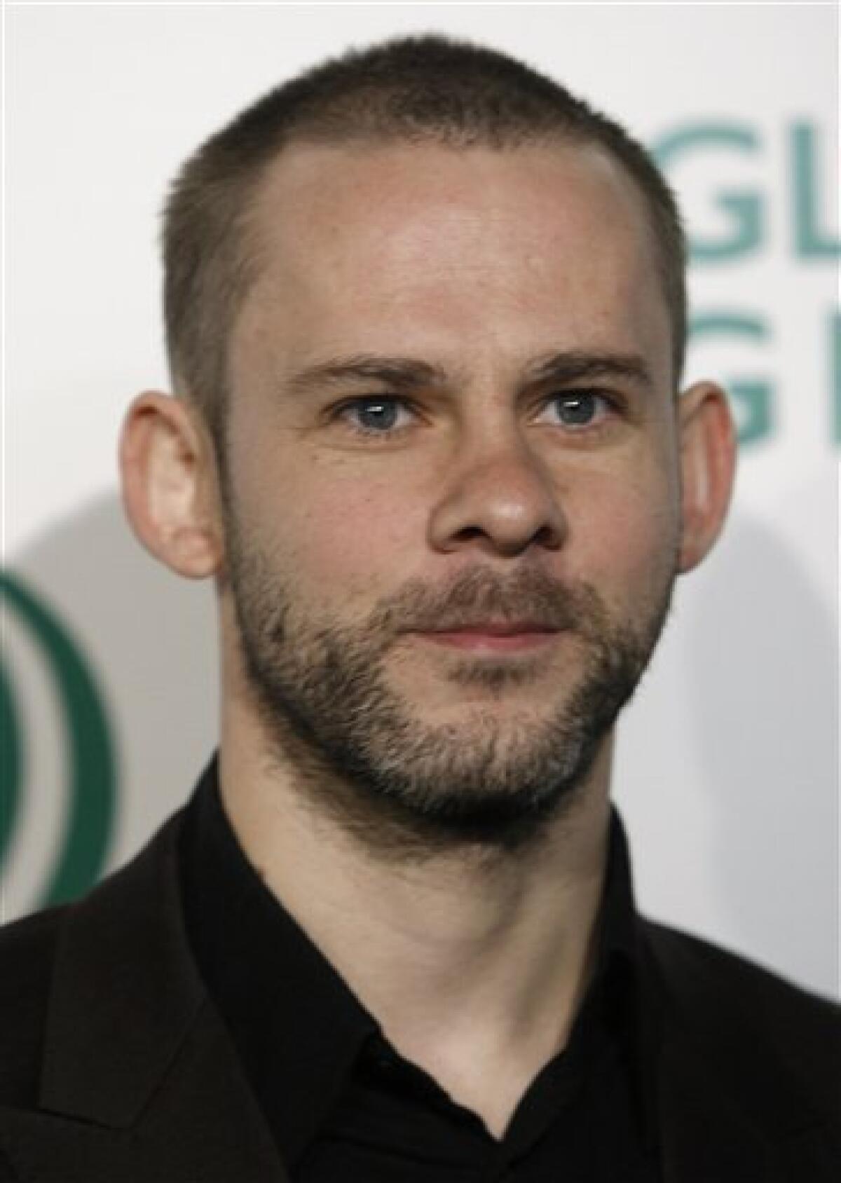 FILE - In this Feb. 19, 2009, file photo, Dominic Monaghan arrives at Global Green's 6th Annual Pre-Oscar party in Los Angeles. (AP Photo/Matt Sayles, file)