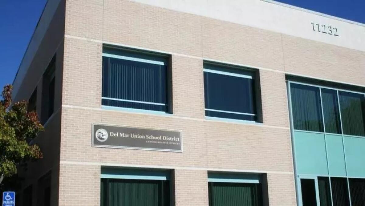 Del Mar Union School District administration office.