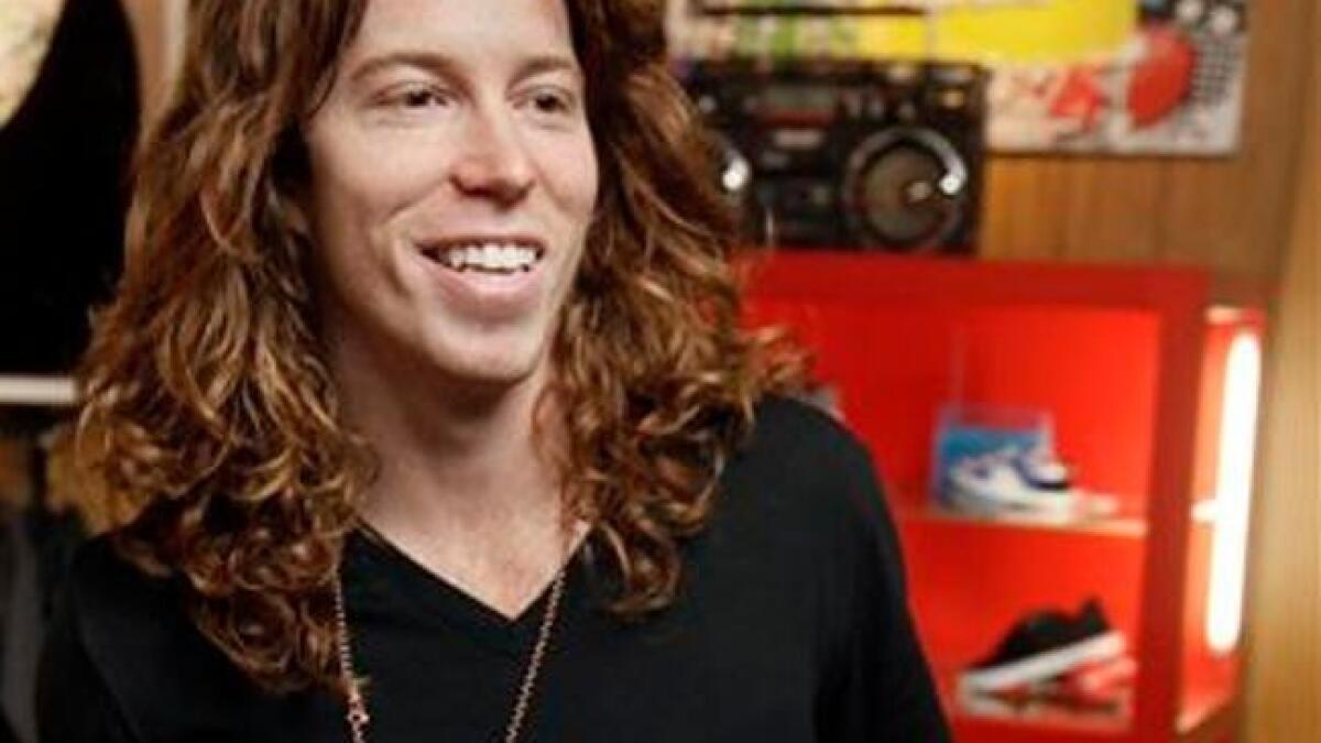 Shaun White's selfie in the airplane bathroom on his way to Sochi