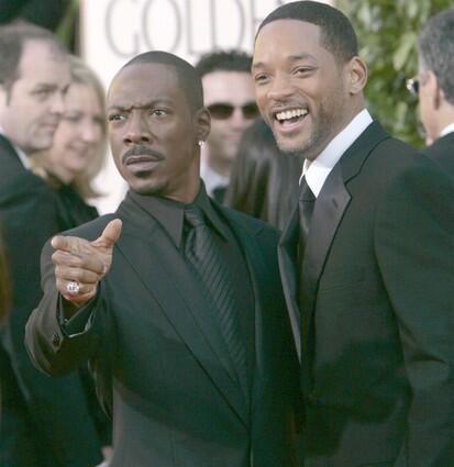 By Susan King, Los Angeles Times Staff Writer Both Will Smith and Eddie Murphy have been box-office champions during the summer months. Murphys first summer hit was the 1983 comedy Trading Places; Smith took ownership of the entire month of July a dozen years ago with his sci-fi blockbuster Independence Day. And now they'll be duking it out this month as their films hit the theaters. Smiths latest, the offbeat Hancock, in which he plays a reluctant, boozy superhero, opened July 2. And Murphys sci-fi comedy Meet Dave, in which he plays the captain of a spaceship that has human form, hits theaters on July 11. So who really is the bigger star? We decided to pit these two popular performers against each other in several categories.
