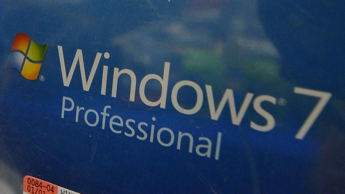 Machines running Windows 7 and Windows 8 from 2015 or earlier will be the most affected, Microsoft said.