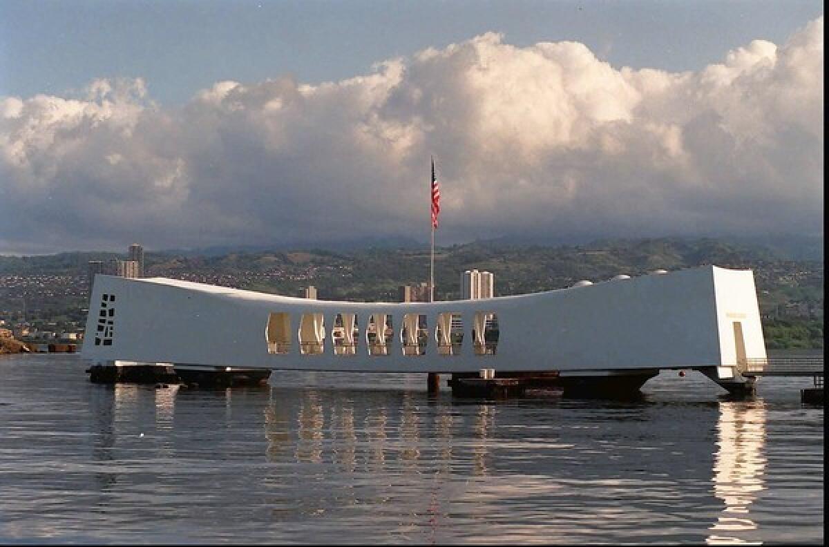 The Arizona Memorial in Pearl Harbor is being refurbished.