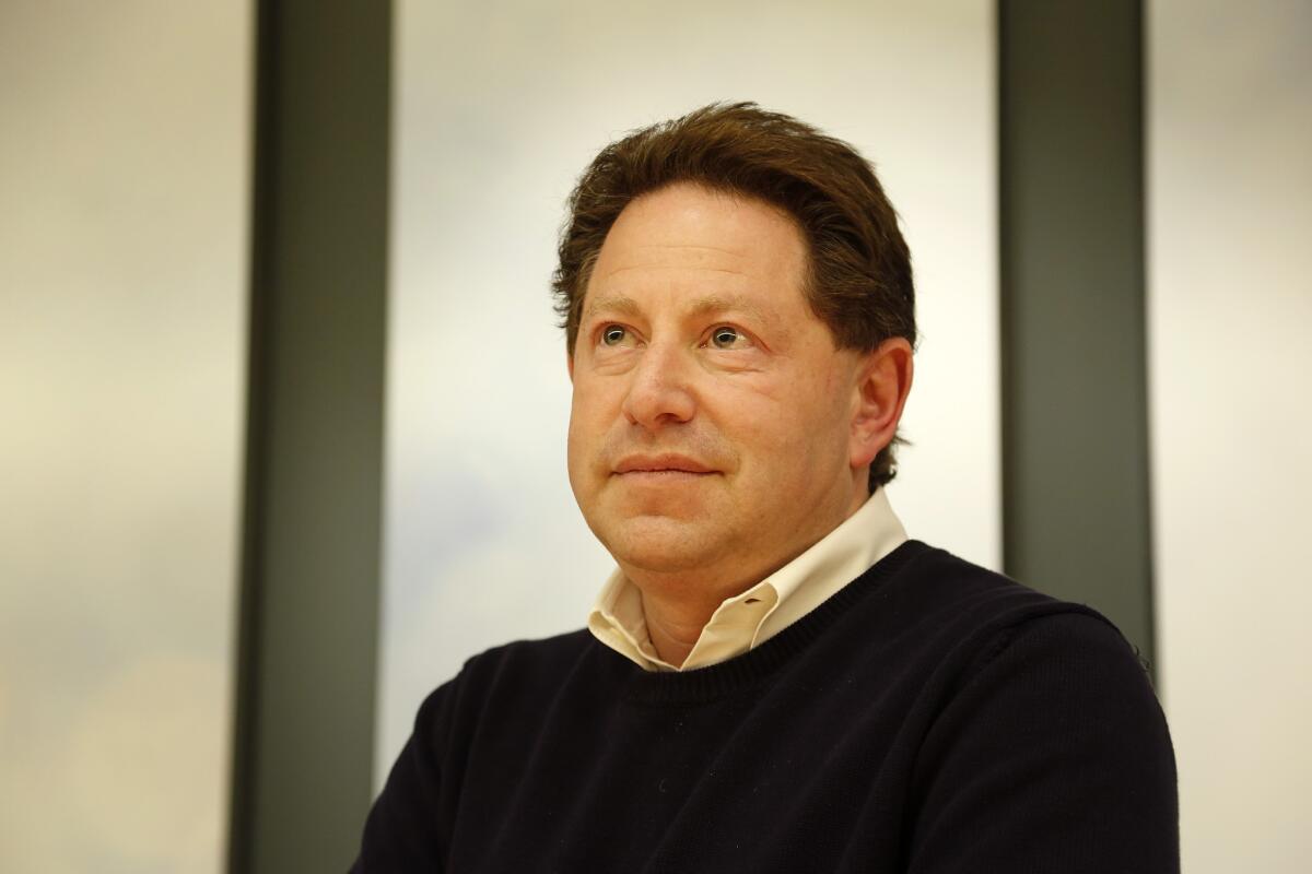In celebrating his company's debut on the S&P 500 index, Activision Blizzard Chief Executive Bobby Kotick said the company is well-positioned for growth.