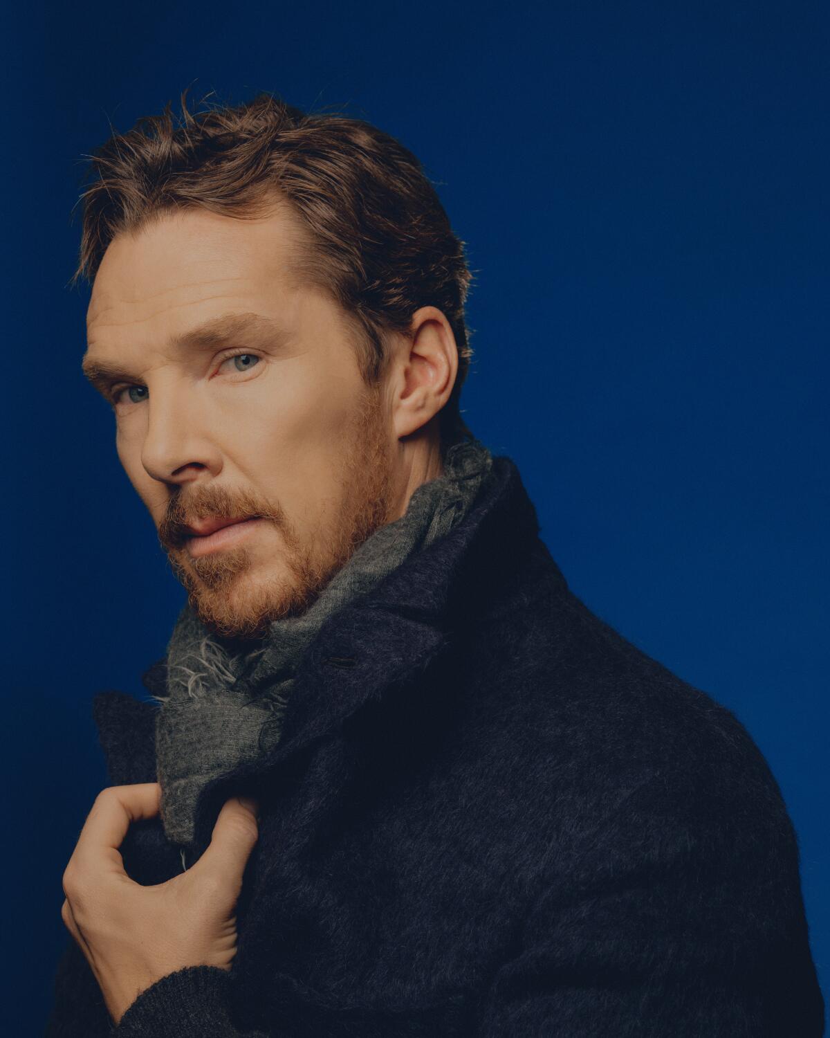 Actor Benedict Cumberbatch at the Four Seasons Hotel