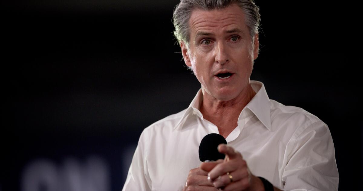 Commentary: Front-runner or flash in the pan? Sizing up Newsom, 2028
