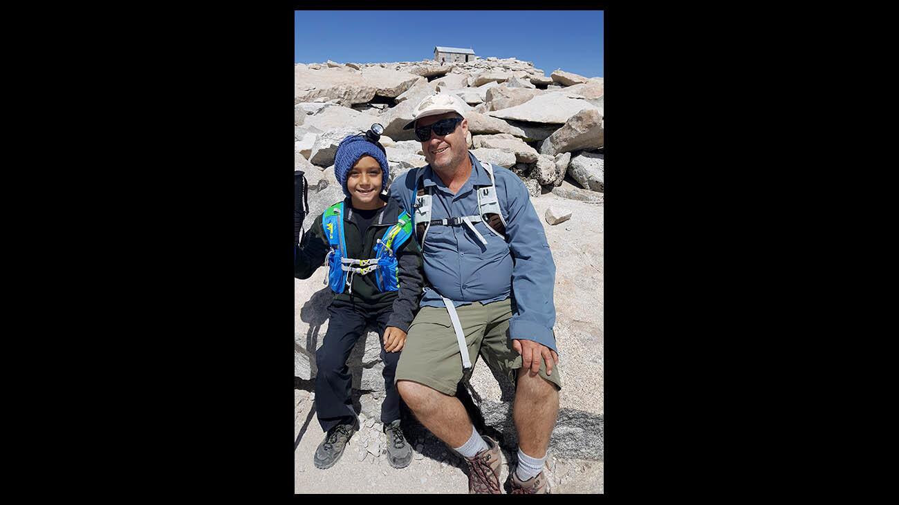 Photo Gallery: La Canada Elementary 3rd grader hikes to the top of Mt. Whitney