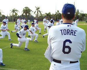 "The way I think of Joe is that the camera could be on him and you would never know if he was up 10 runs or down 10 runs," said Kim Ng, the Dodgers' assistant general manager who worked in the New York Yankees' front office from 1998 to 2001, the period when Joe Torre led that franchise to four straight American League pennants and three World Series titles. "That's just typical Joe."