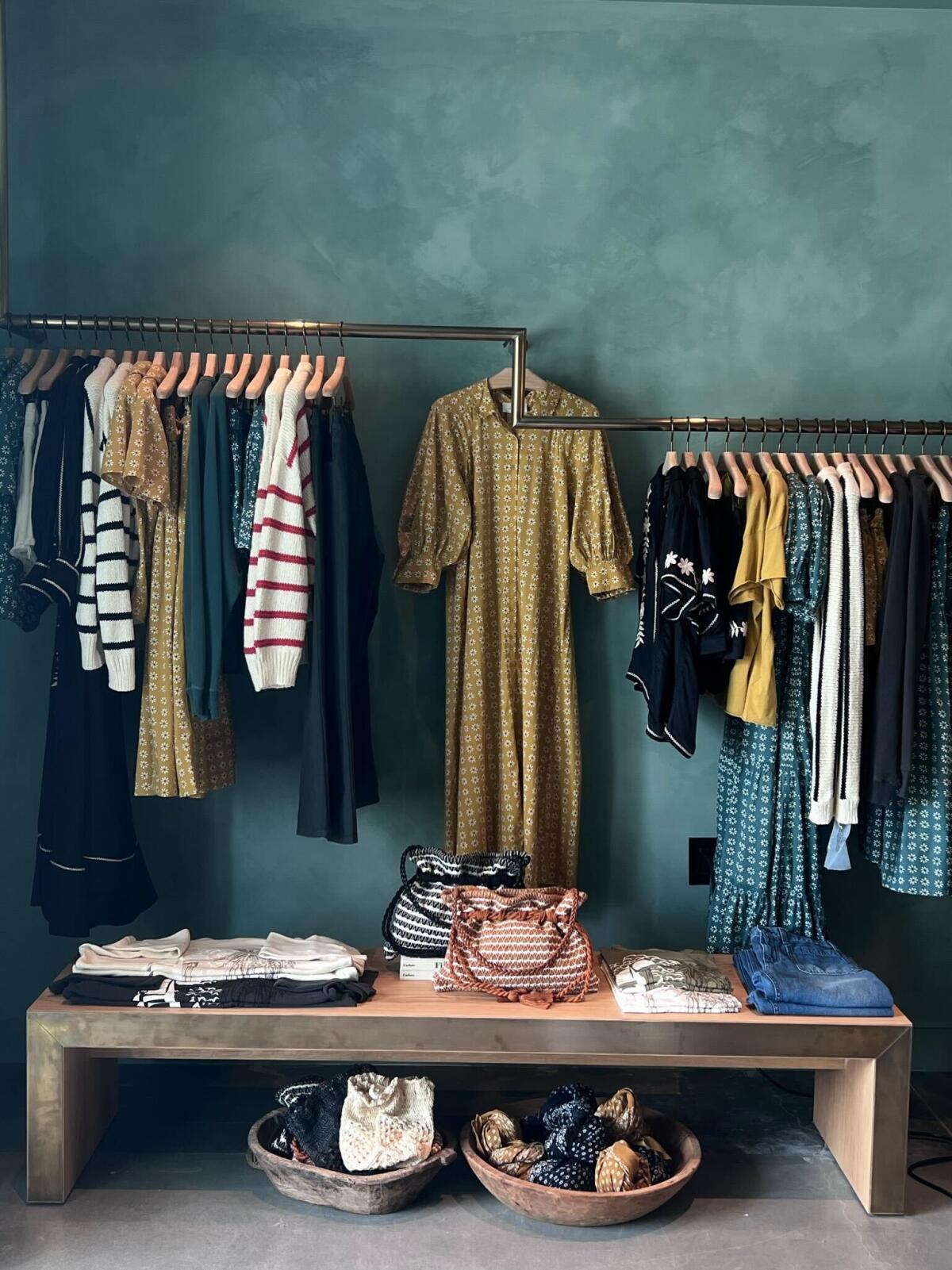 Inside The GREAT boutique at One Paseo.
