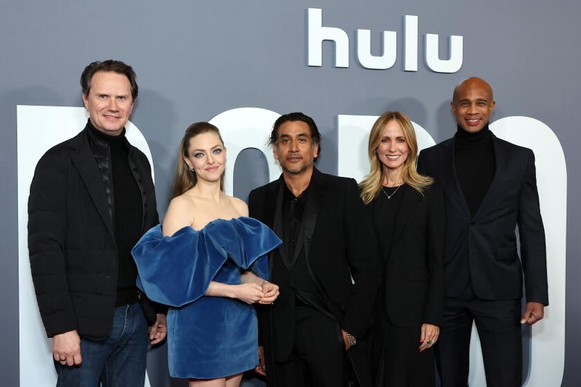 Premiere of Hulu's "The Dropout" at DGA Theater Complex on February 24, 2022 in Los Angeles, Calif.