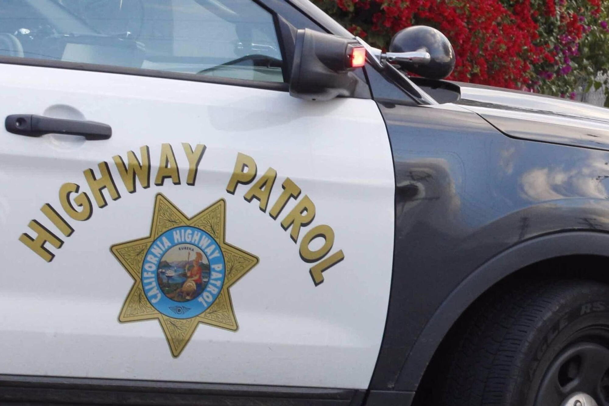 A California Highway Patrol vehicle.