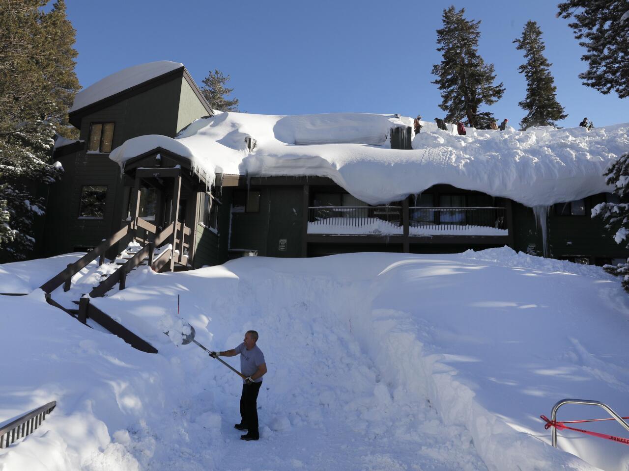 February 'white-out' in the Sierra