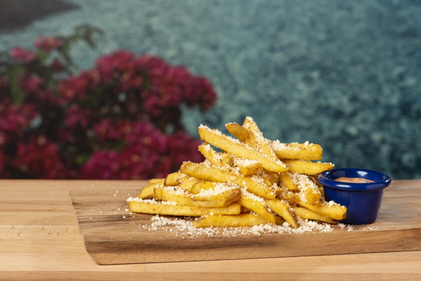 The new Ghost Pepper Fries at Islands Restaurants.