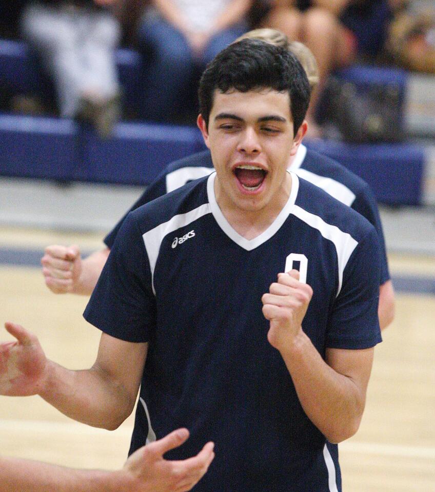 Photo Gallery: First round CIF boys volleyball, Flintridge Prep vs. Nuview Bridge