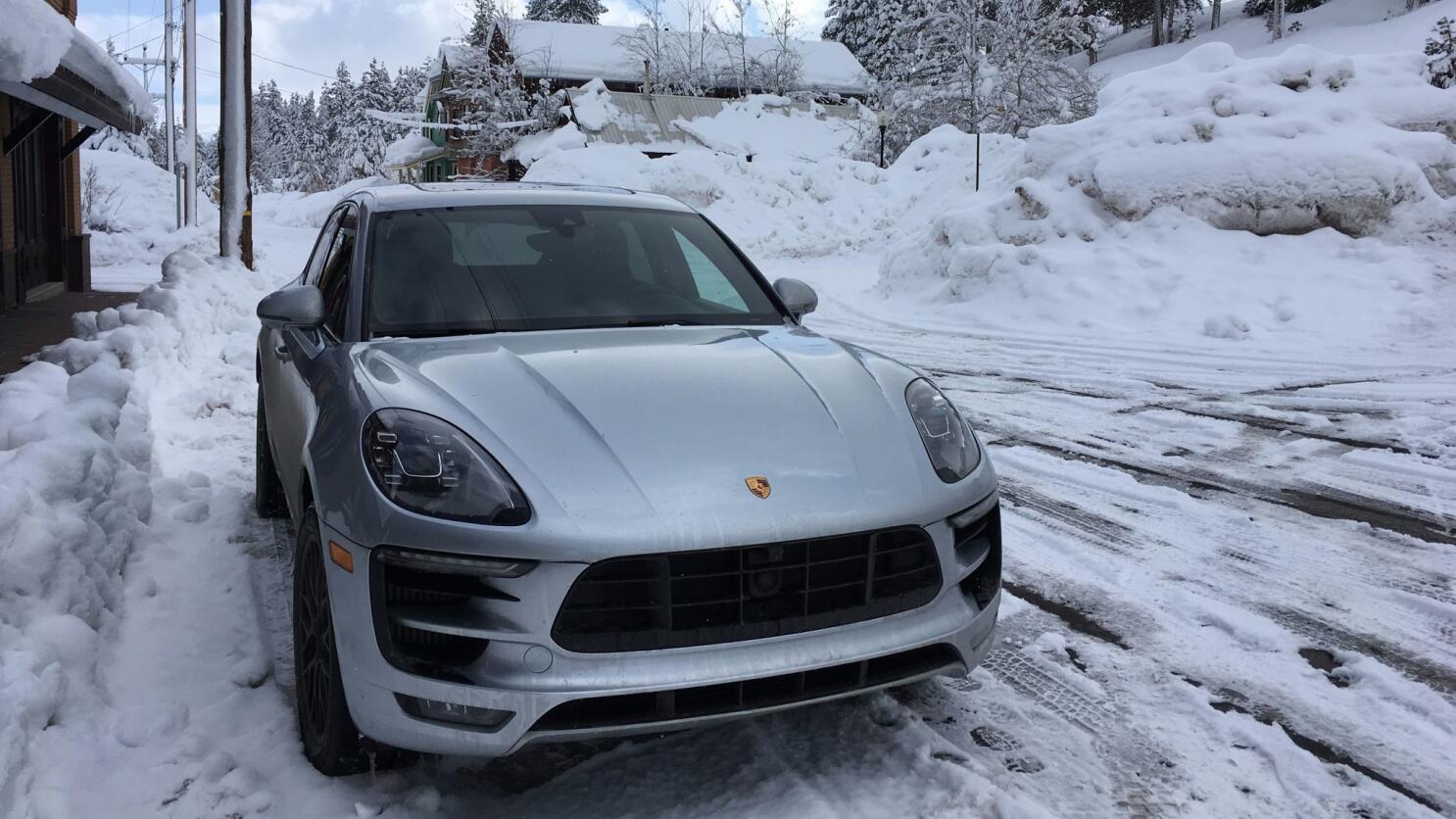 The Porsche Macan proves to be a sure-footed beast in the snow - Los  Angeles Times