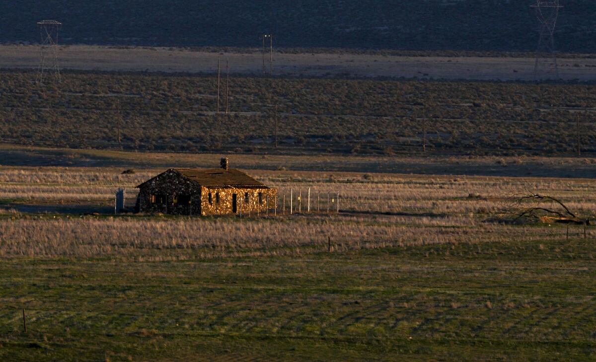The Bruggemann farm house is one of the few buildings still standing in Hanford after the government bought all of the farms and the town itself to build the Hanford Nuclear Reservation. More photos