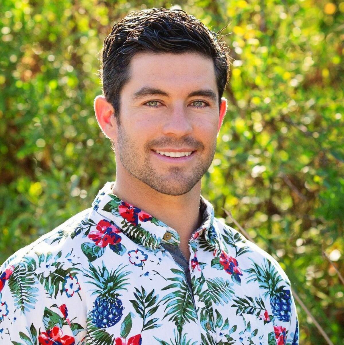 La Jolla resident Spencer Robertson is a suitor on ABC’s “The Bachelorette.”