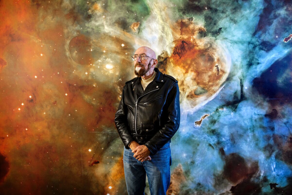 "I wanted to be a snowplow driver when I was a kid," said theoretical astrophysicist Kip Thorne, pictured. "Growing up in the Rocky Mountains, that's the most glorious job you can imagine. But then my mother took me to a lecture about the solar system when I was 8 and I got hooked."