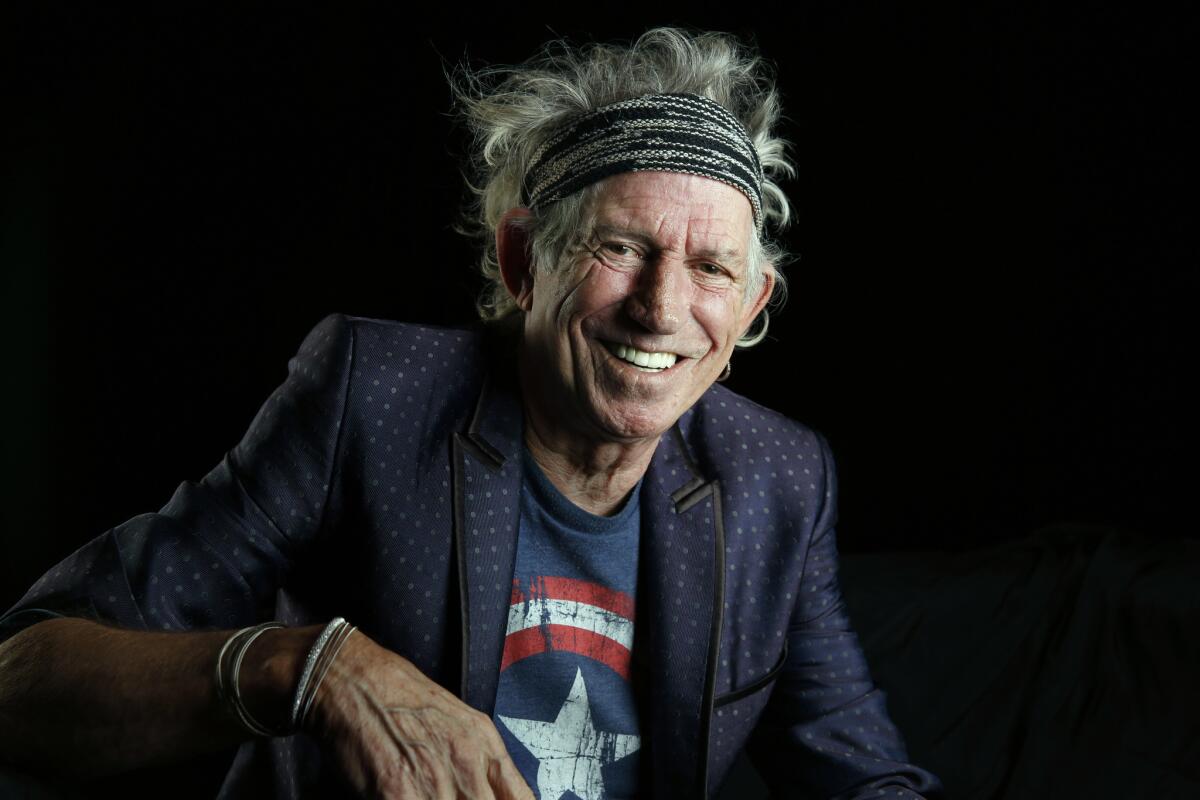 Guitarist Keith Richards.