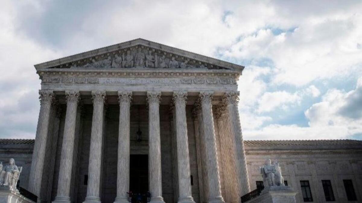 The U.S. Supreme Court in Washington.